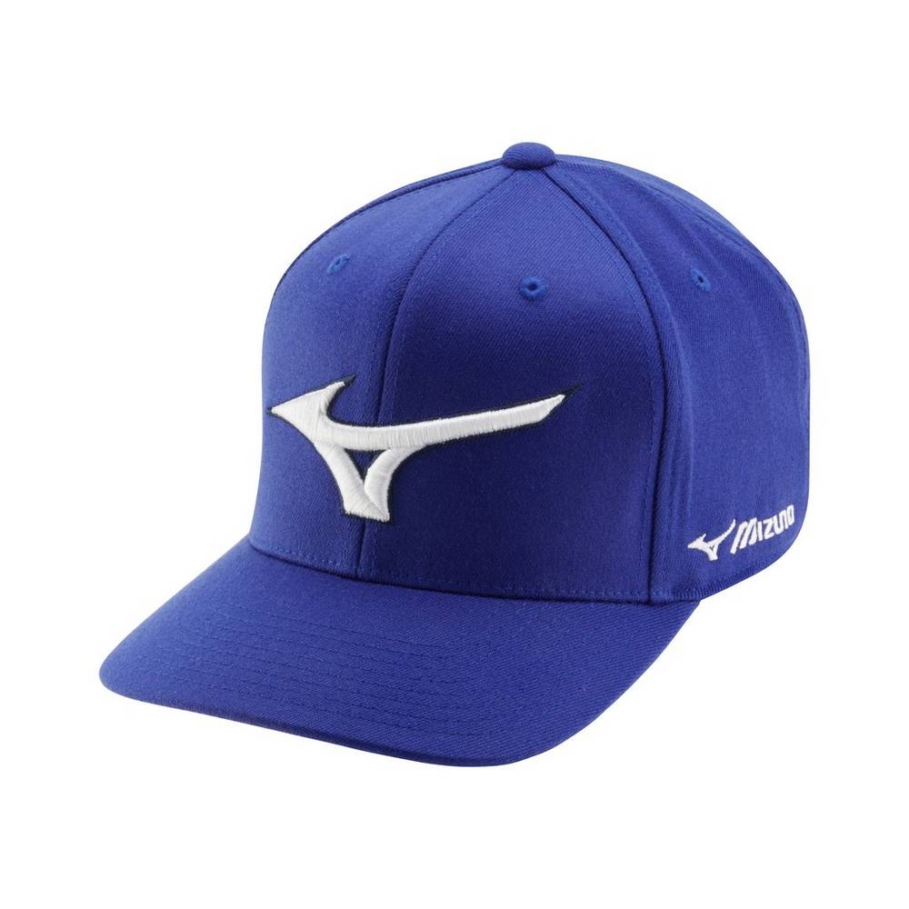 Cappello Mizuno Baseball Diamond Snapback Uomo - Blu Reale - 03619-PROS